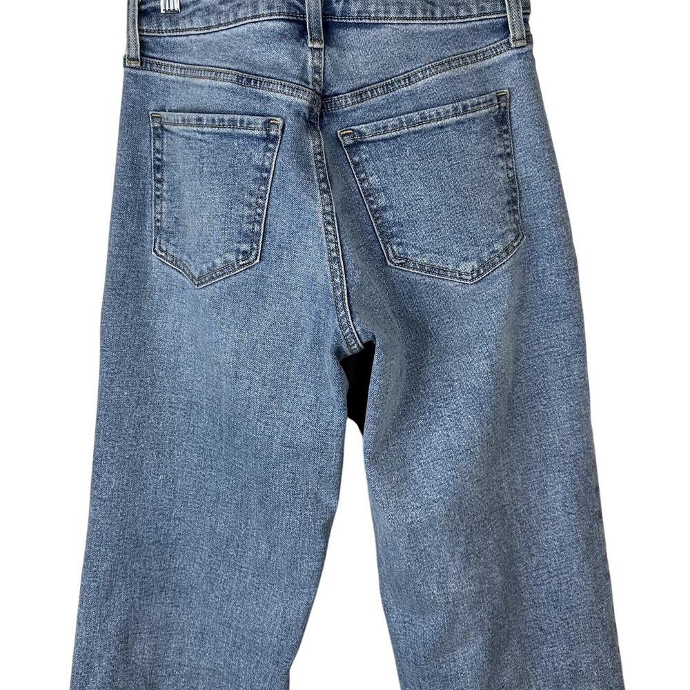 Old Navy OG LOOSE Secret-Smooth High Rise Denim High Waist Straight Leg Jeans - Picture 7 of 9